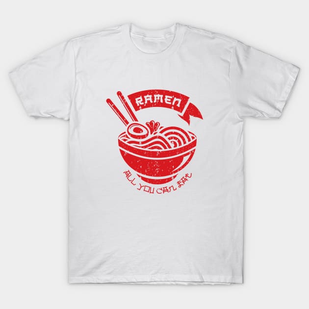 Ramen T-Shirt by VEKTORKITA